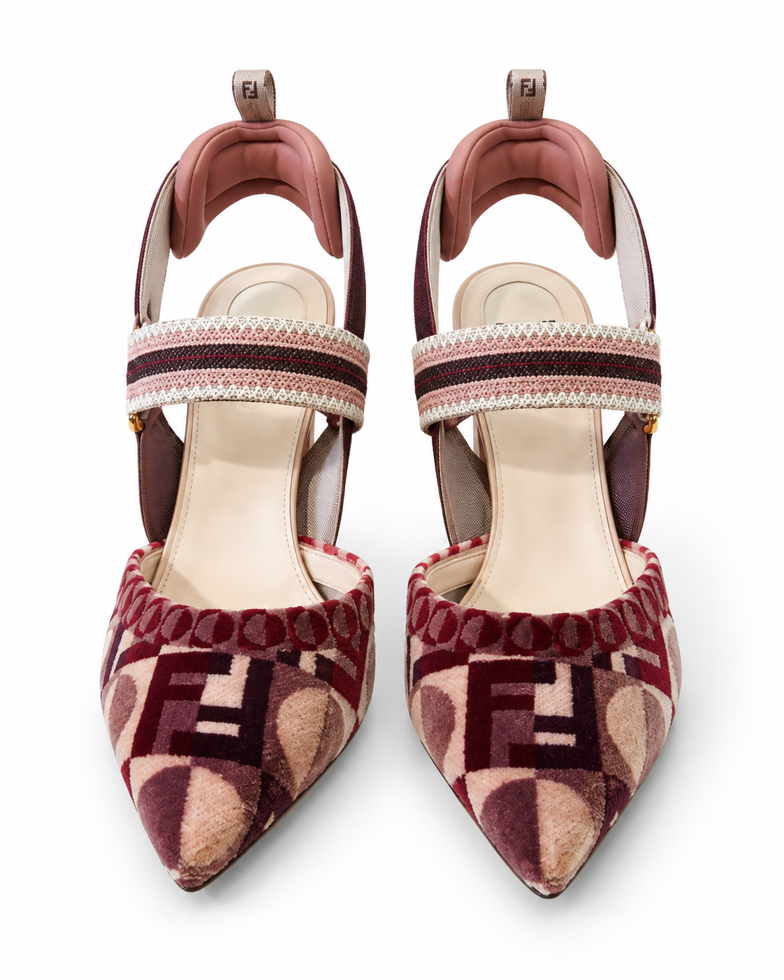 Fendi Colibri High-Heeled Slingbacks – BuyHeda