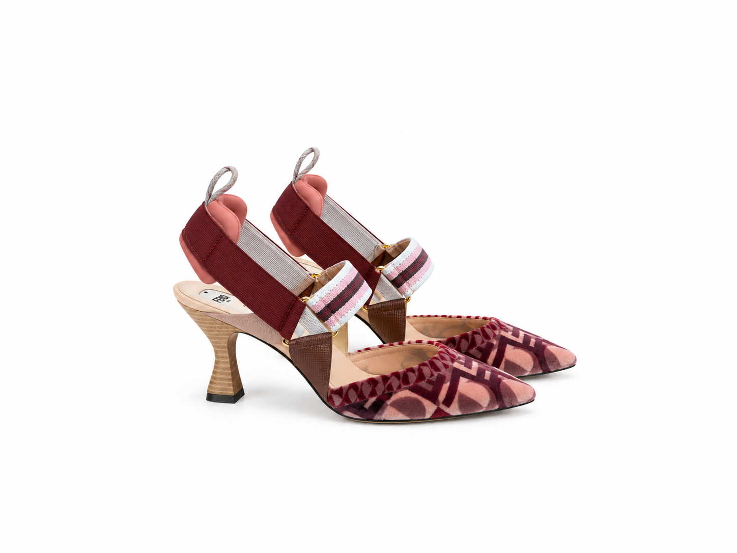 Fendi Colibri High-Heeled Slingbacks – BuyHeda